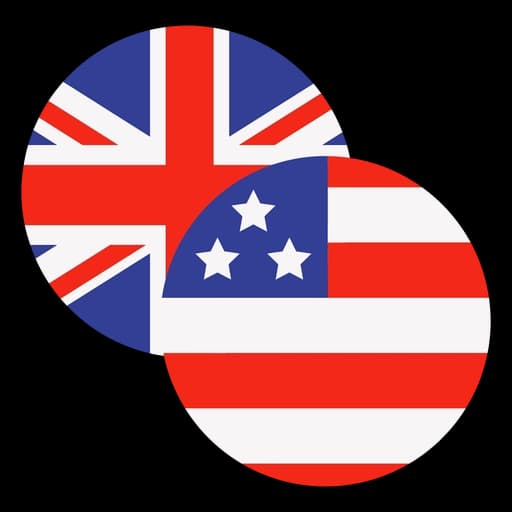 Flag of England and USA